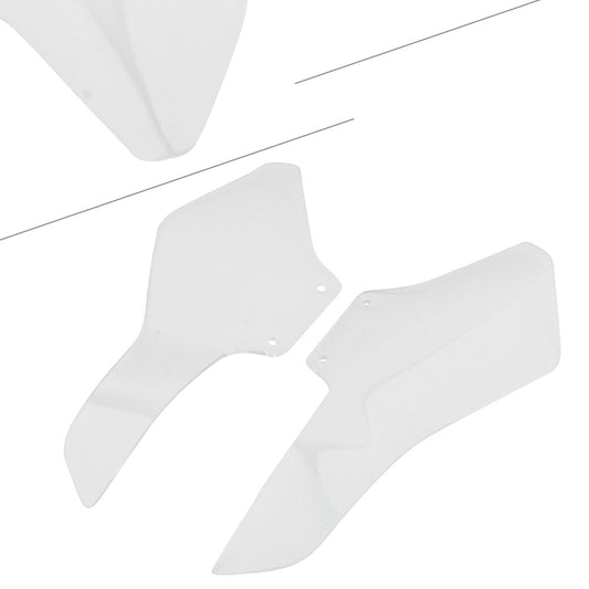Motorcycle Front Side Wind Deflector Windshield for BMW R18 B Bagger