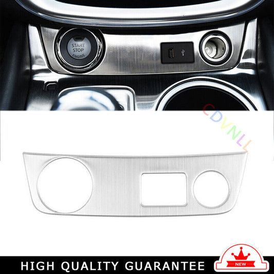 Console Cigarette Lighter Storage Box for Nissan Murano 15-2021 Silver Titanium