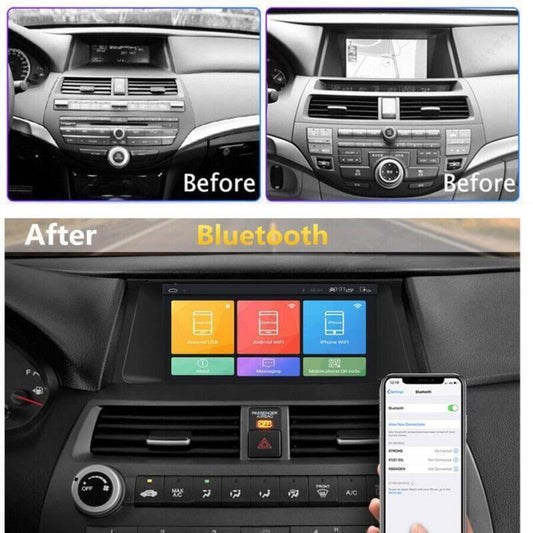 For 08-12 Accord 8th w Canbus 9 Android 9.1 Radio Stereo GPS Navigation 2G+32G