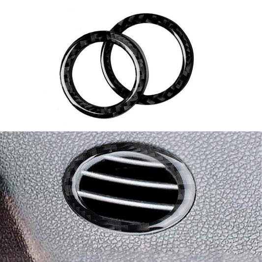 Carbon Fiber Vent Outlet Circuit Trim for Mercedes-Benz W204 2007-2010