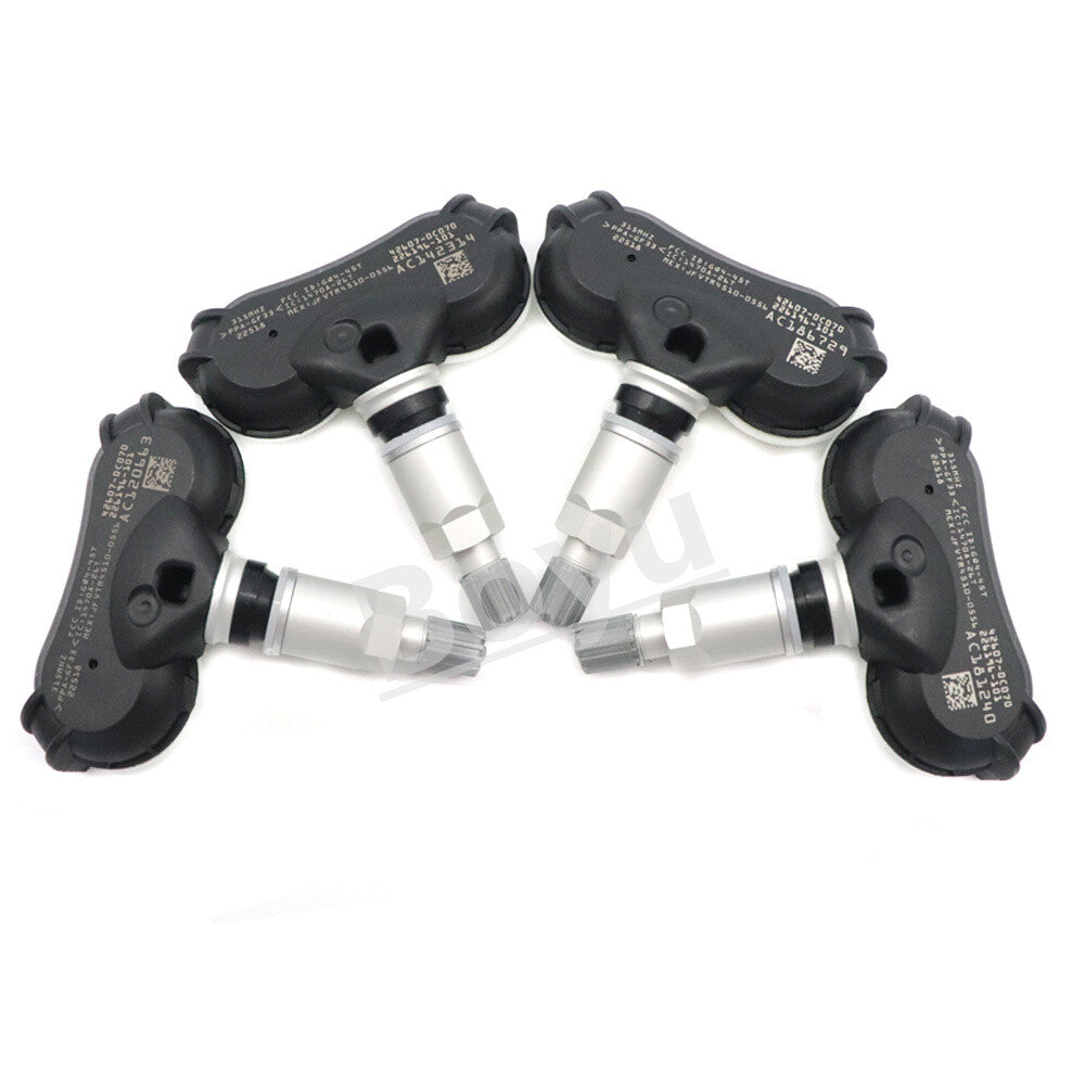 4x New TPMS Tire Pressure Monitor Sensor 42607-0C070 for Toyota for Sienna Tundra