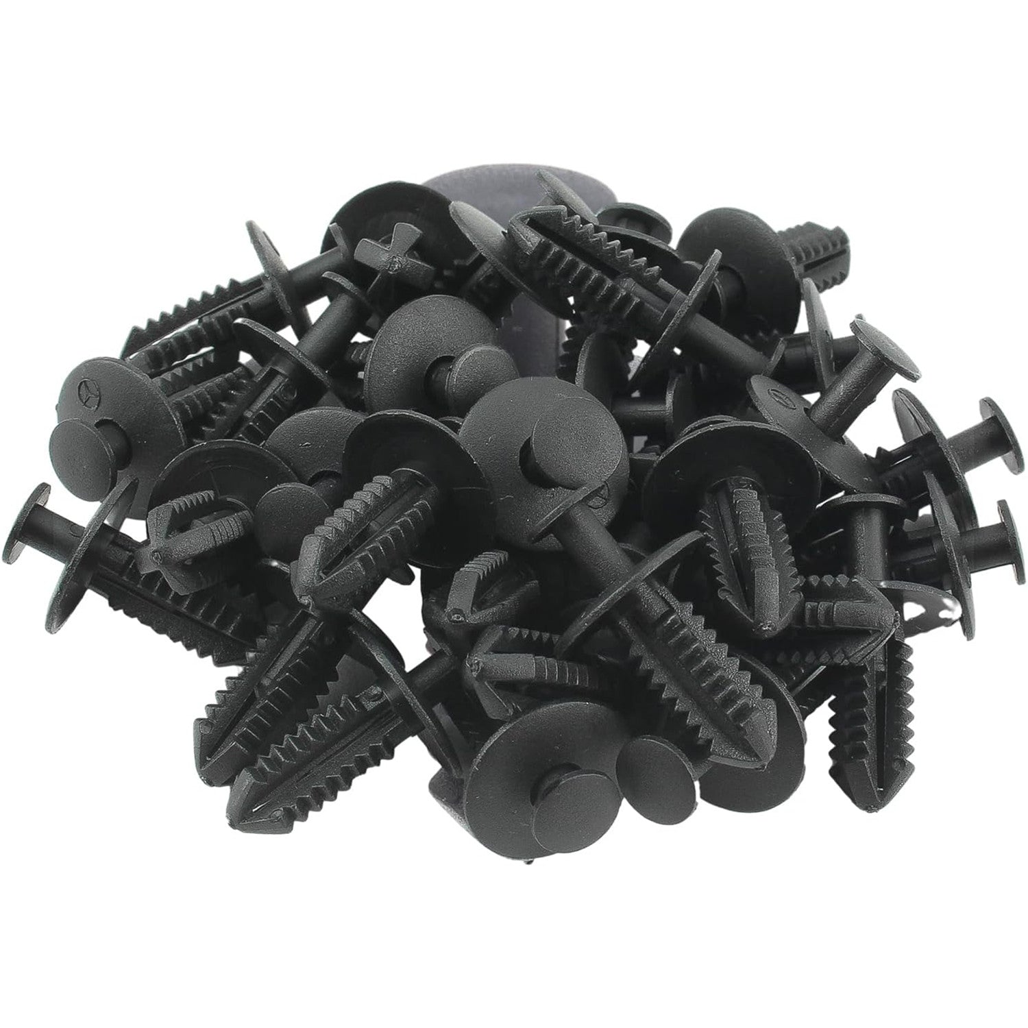 100 fasteners and rivet clips for Mercedes-Benz fender liner lining 1249900492