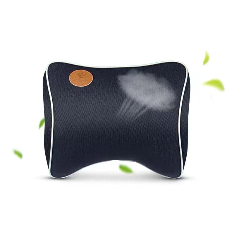 1Pcs Black Car for Seat Headrest Neck Pillows Filled Cushion Memory Head Support Pad
