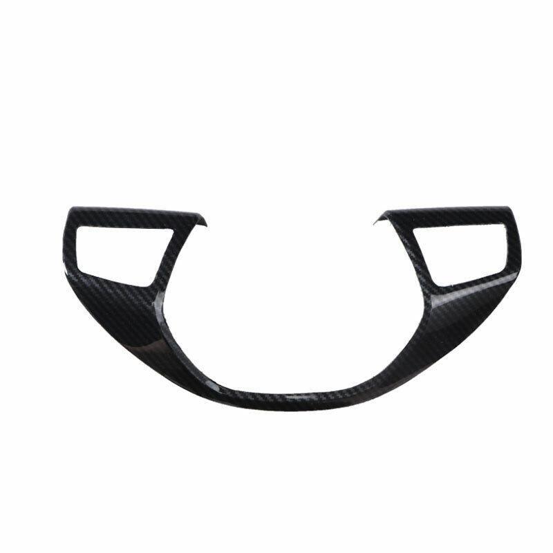 for Maserati Ghibli 2014-21 ABS Carbon Fiber Interior Cover Steering Wheel Trim