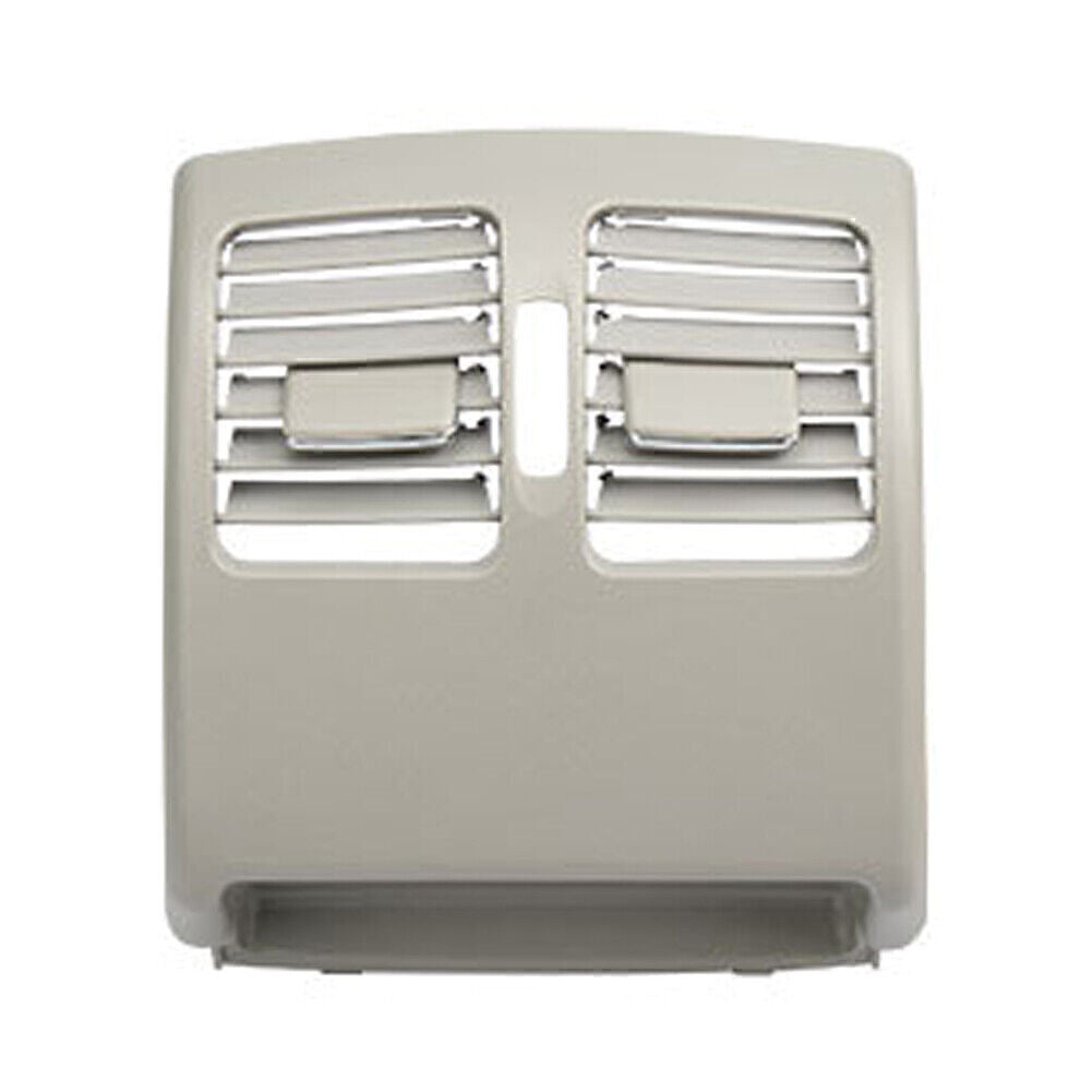 Grey Rear Center Console Fresh Air Outlet Vent Grille Cover for Benz W204 W207