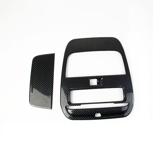 Carbon fiber style rear windshield wiper cover trim for 17+ for Honda CRV
