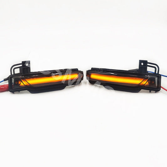 Side Mirror Lamp Pair Dynamic Turn Signal Fit for Dodge Durango SRT Hellcat 2021
