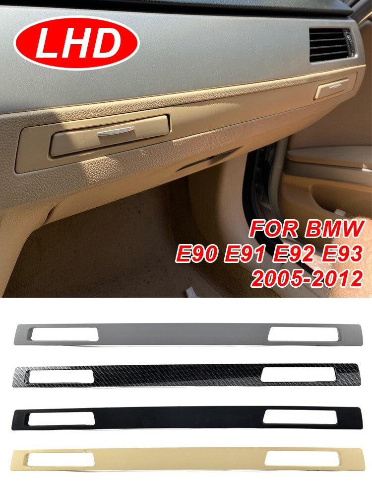 Black Water Cup Holder Panel Interior Strip Trim for BMW 3 Series M3 2005-2012