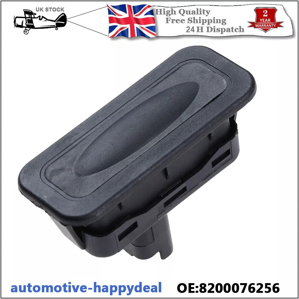 TAILGATE BOOT SWITCH 8200076256 for RENAULT CLIO MK3 MK4 MEGANE MK2 MK3 LAGUNA 3