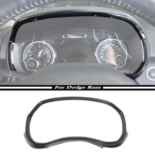 Suitable for 2019-2024 for Dodge for RAM 1500 Carbon Fiber Automotive Dashboard Cover Cover