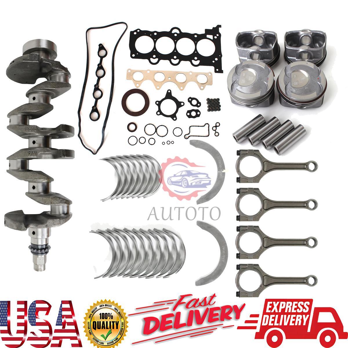 G4FD Engine Overhaul Rebuild Kit - Piston  Rings Crankshaft Bearing for Hyundai