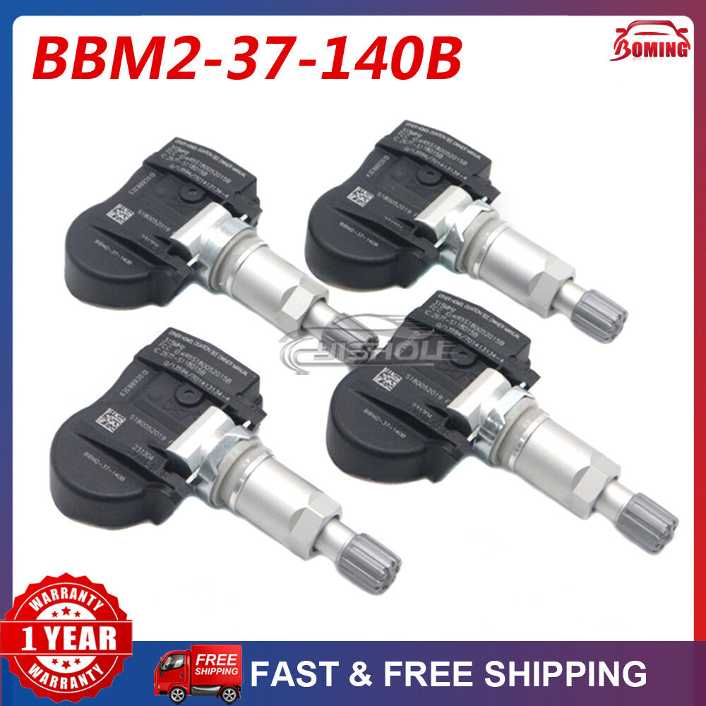 4x TIRE PRESSURE SENSOR TPMS for Mazda 2 3 5 6 CX7 CX9 MX5 RX-8 BBM2-37-140B
