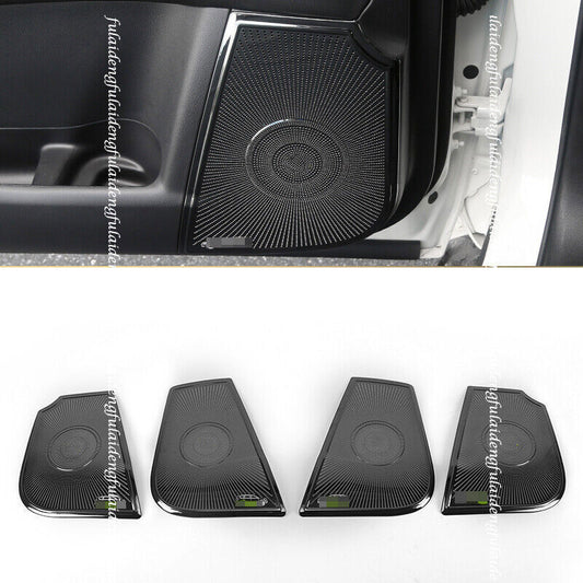 Car Door Stereo Speaker Audio Sound Cover Trim for Nissan Patrol Y62 2013-2019