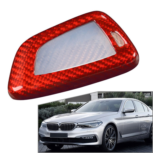 Carbon Fiber Remote Car Key Fob Cover Shell Red Fit for BMW 1 2 3 4 5 6 7 8 Series