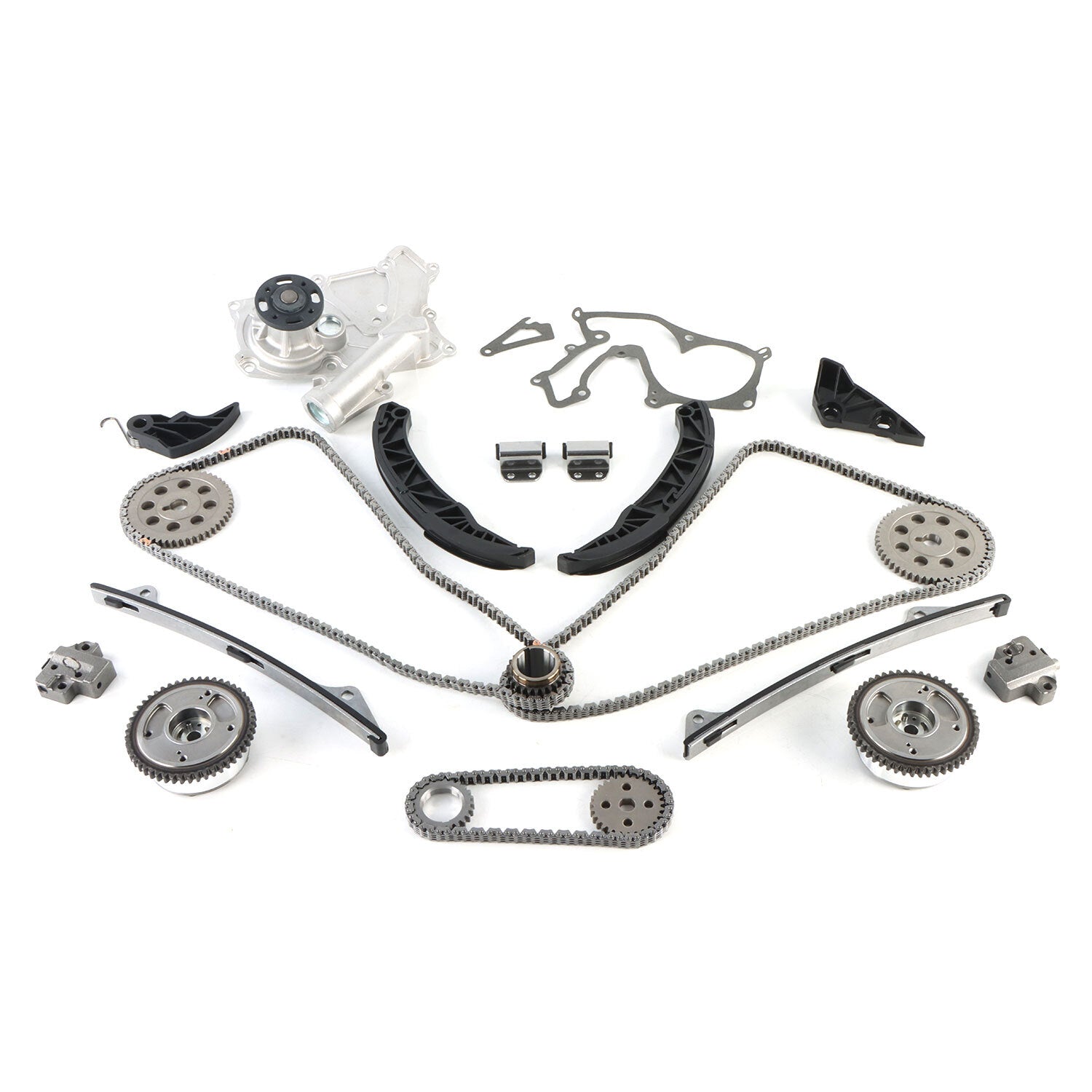 Timing Chain Kit Water Pump for KIA Sorento Borrego Sedona Carnival Amanti 3.3L