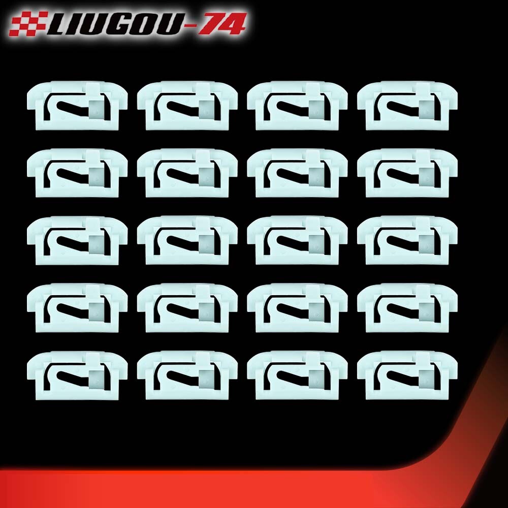 20-piece set of WINDSHIELD and rear window trim clips suitable for 1978-1987 CUTLASS new product