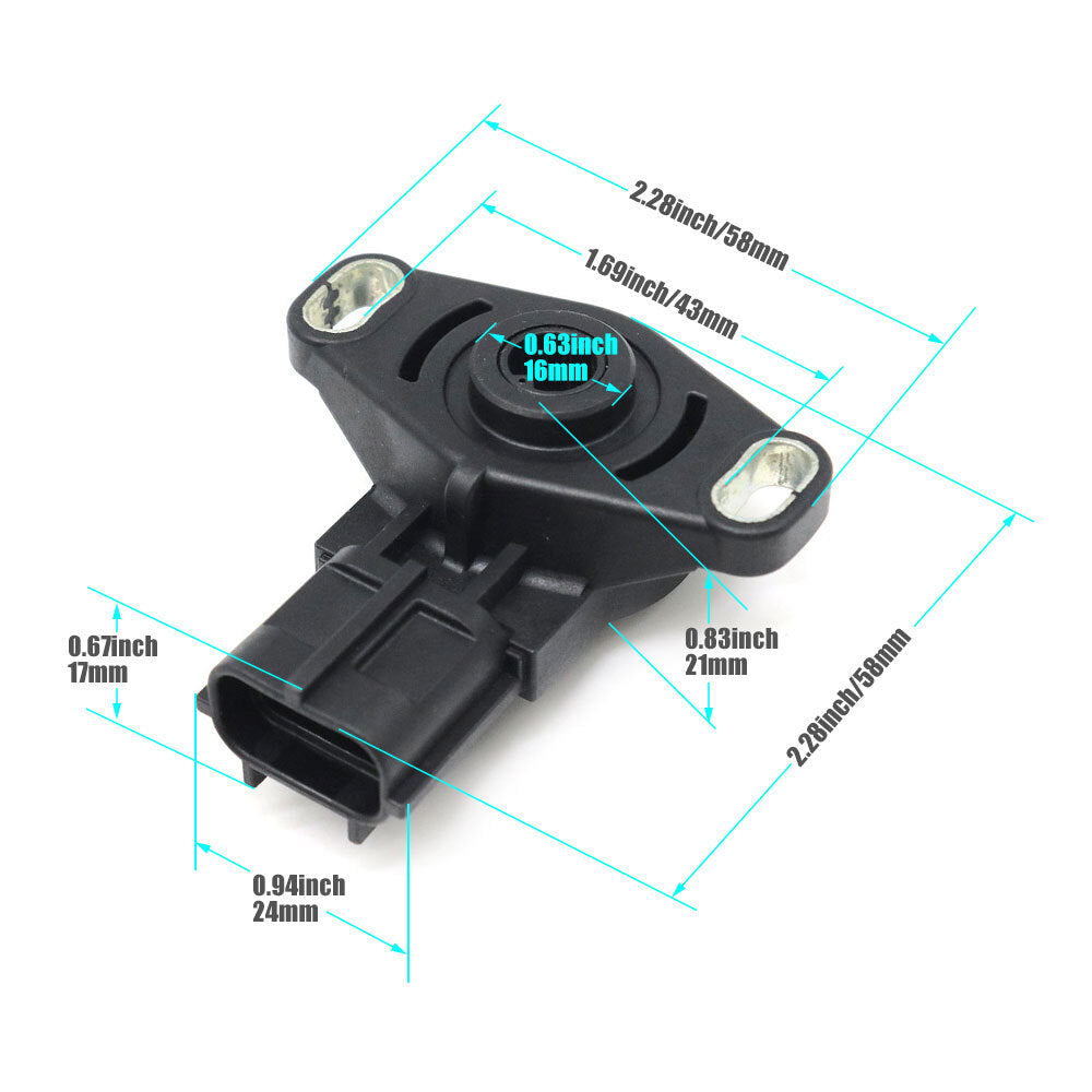 TPS Throttle Position Sensor Replacement Part for Honda Foreman 500 37890-HN2-006 - new