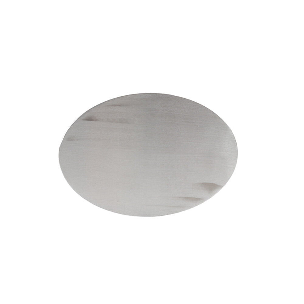 Motorcycle DIY license Plate 2.5mm Thickness Aluminum Custom Oval Number Plate