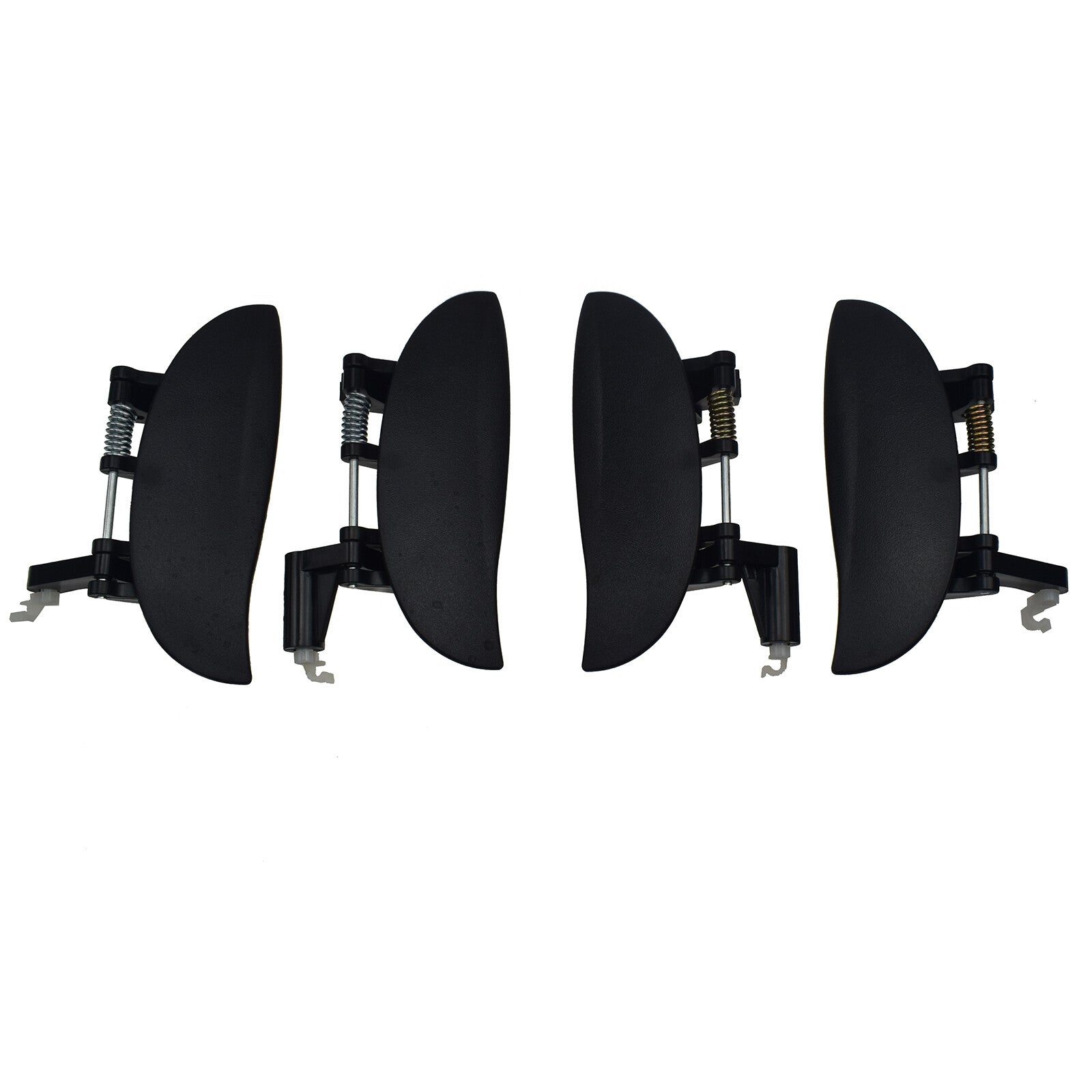 4PCS Outside Door Handle Front Left Right 82650-02000 for Hyundai Atos 1997-05