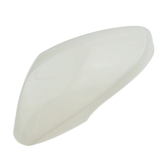 The white mirrored protective cover on the left side, with cutouts for the turn signals, is suitable for the 2011 for Hyundai for Elantra .