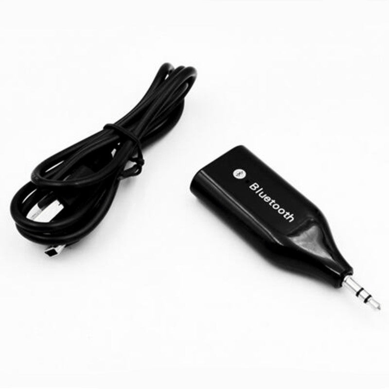 Car Bluetooth AUX Phone Hands- Stereo Audio Music Receiver Adapter Wireless