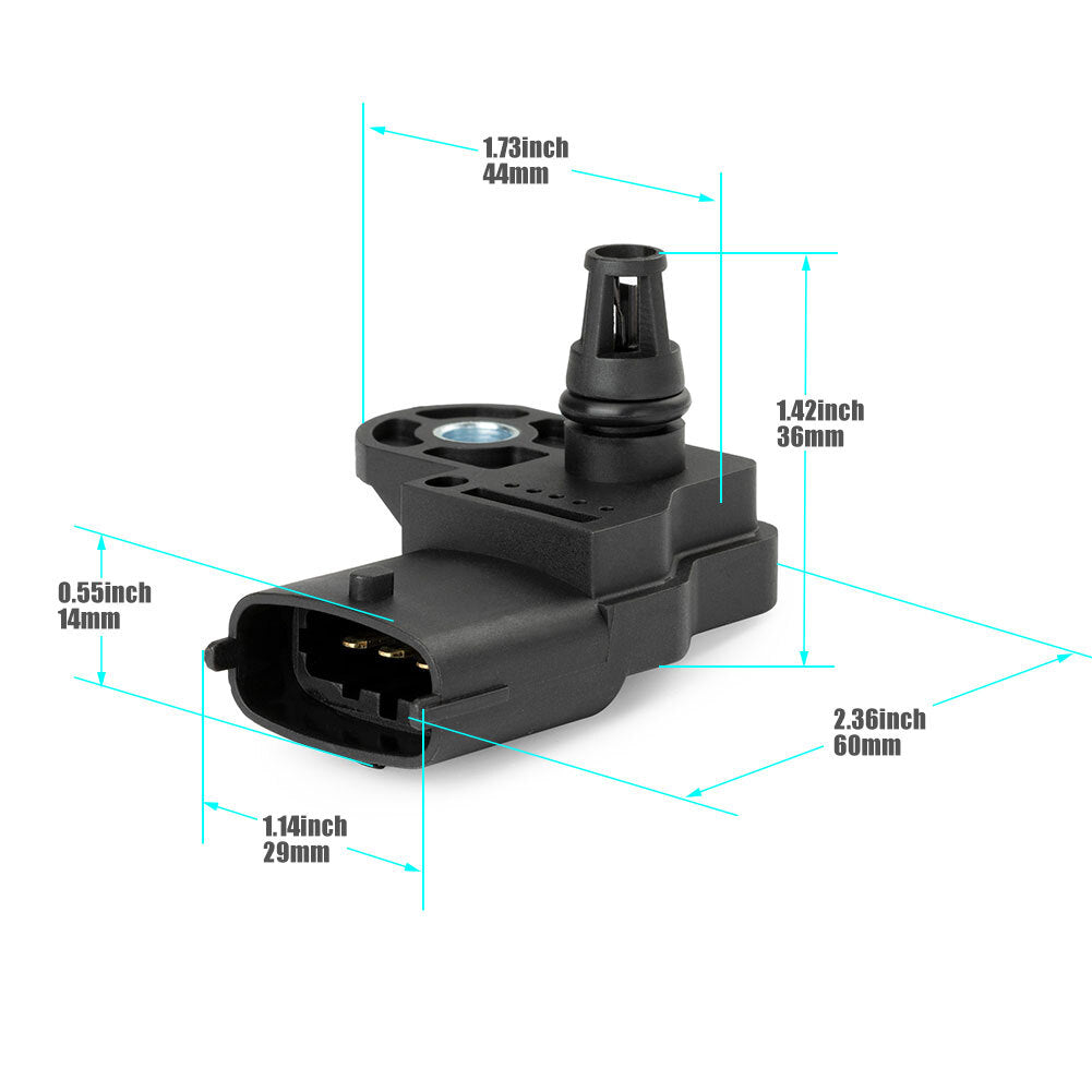 TMAP T-Map sensor 0261230099 2410422 2411528 suitable for Polaris RZR 570 800 900 1000 EFI