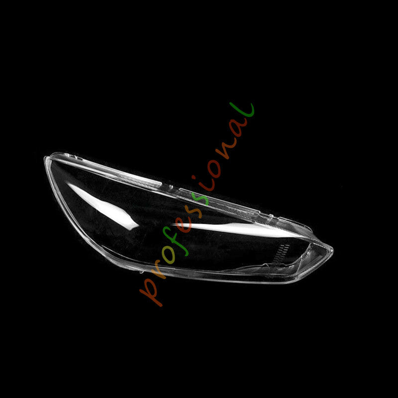 for Ford Focus 2015-2017 ST RS Both Side Headlight Clear Lens Cover + Sealant