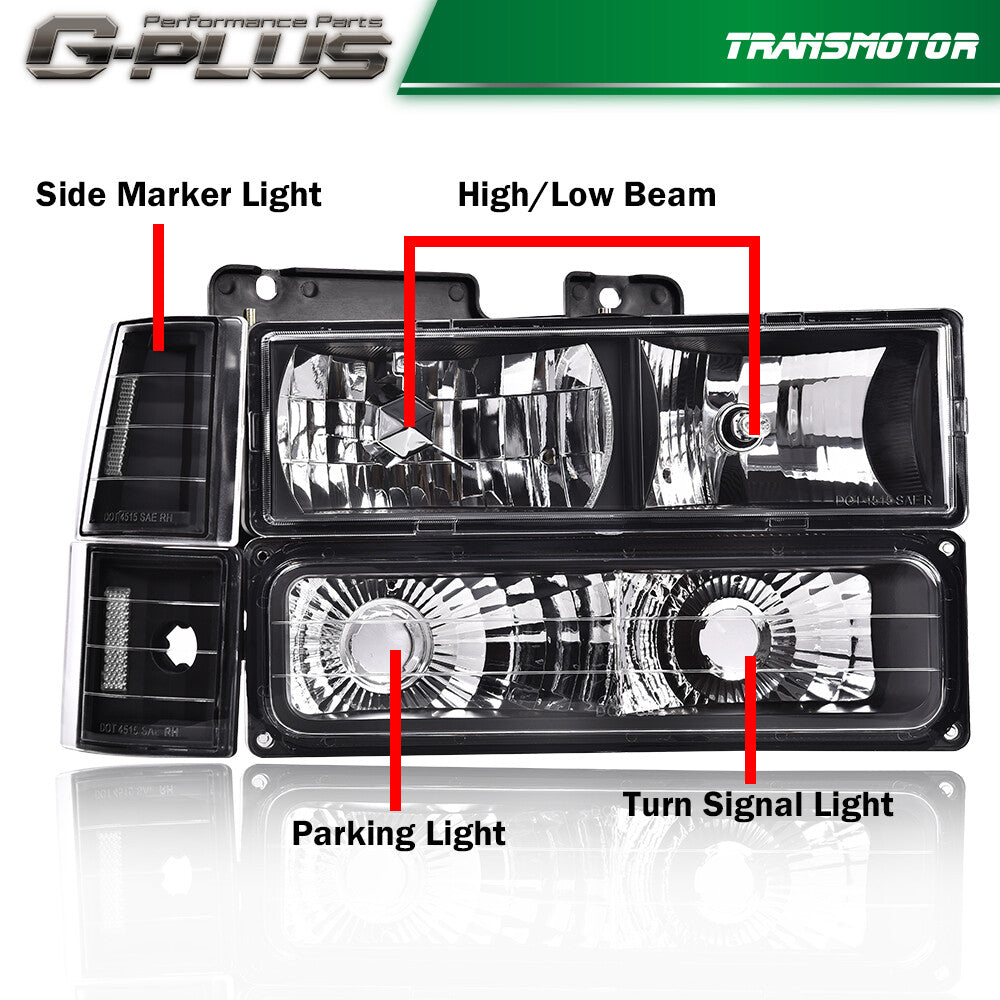 1994-1998 for GMC C10 C/K for Sierra Yellowwood/Twilight Gold Water + Glycoside