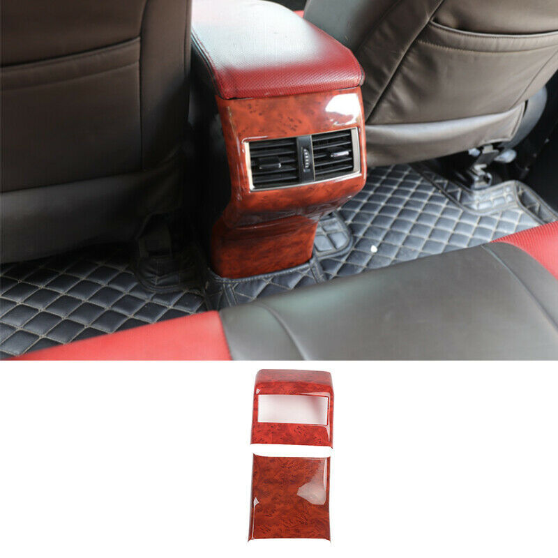for Lexus NX200T 300H 2015-2021 Wood Grain ABS Rear Vent Anti-kick Panel Trim