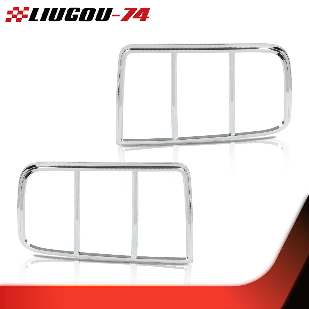 2-piece chrome taillight cover cover suitable for 05-09  for ford  for Mustang