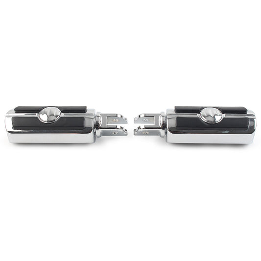 Front Footrests Rider Footpegs Foot Pedal Fit for Harley Breakout 114 FXBRS