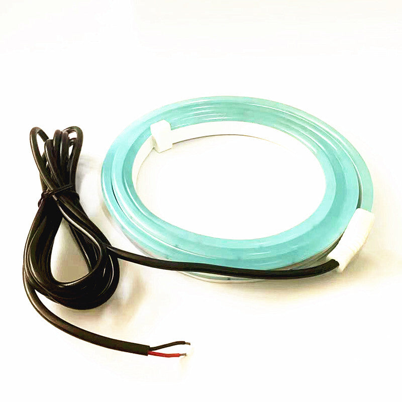 Car Hood Flexible Strip Led Daytime Running Light Waterproof 120cm Lamp Ice Blue