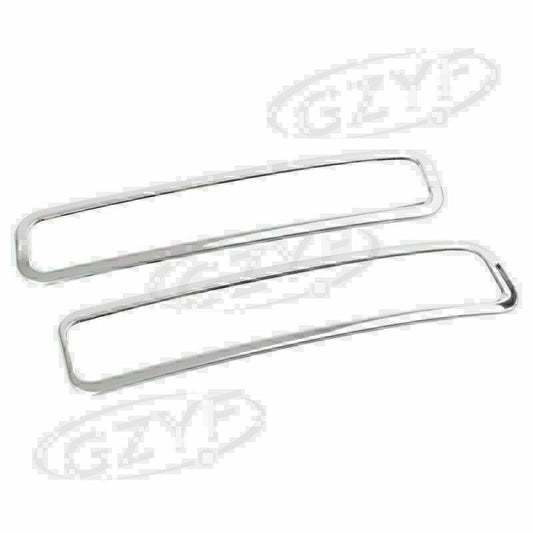 Car Rear Fog Light Lamp Cover Deco Trims Fit for Cadillac SRX 2010-2015 Chrome 2pcs