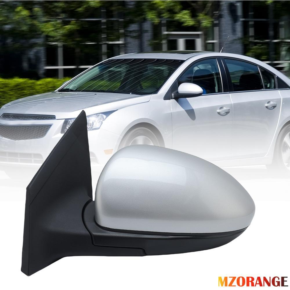 F¨¹r for Chevrolet for Cruze 09-14 Spiegelglas Au?enspiegel Mit Heizung Links Silber