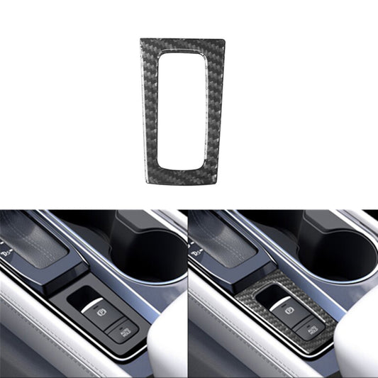 Carbon Fiber Parking Button Inner Frame Cover Trim for Nissan Altima 2019-2022