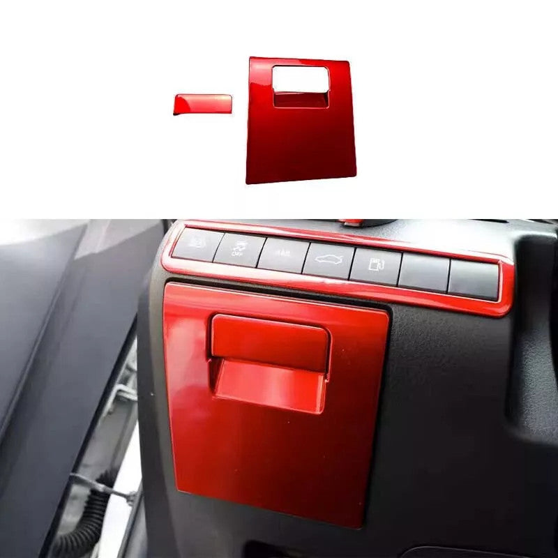 2PCS Red Left Storage Box Handle Cover for Toyota for Camry 2018-2023 New