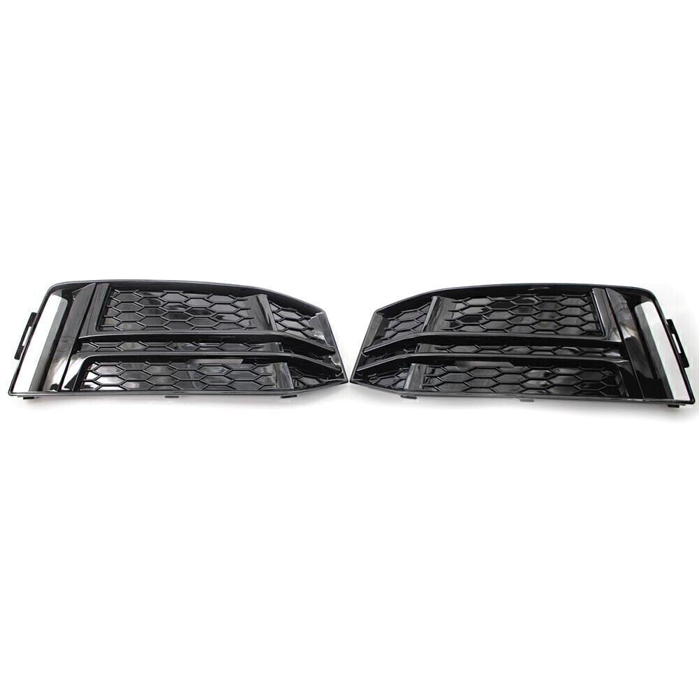 Car Front Bumper Lower Grille Grill Pair Fit for AUDI S4 A4 B9 2017 2018