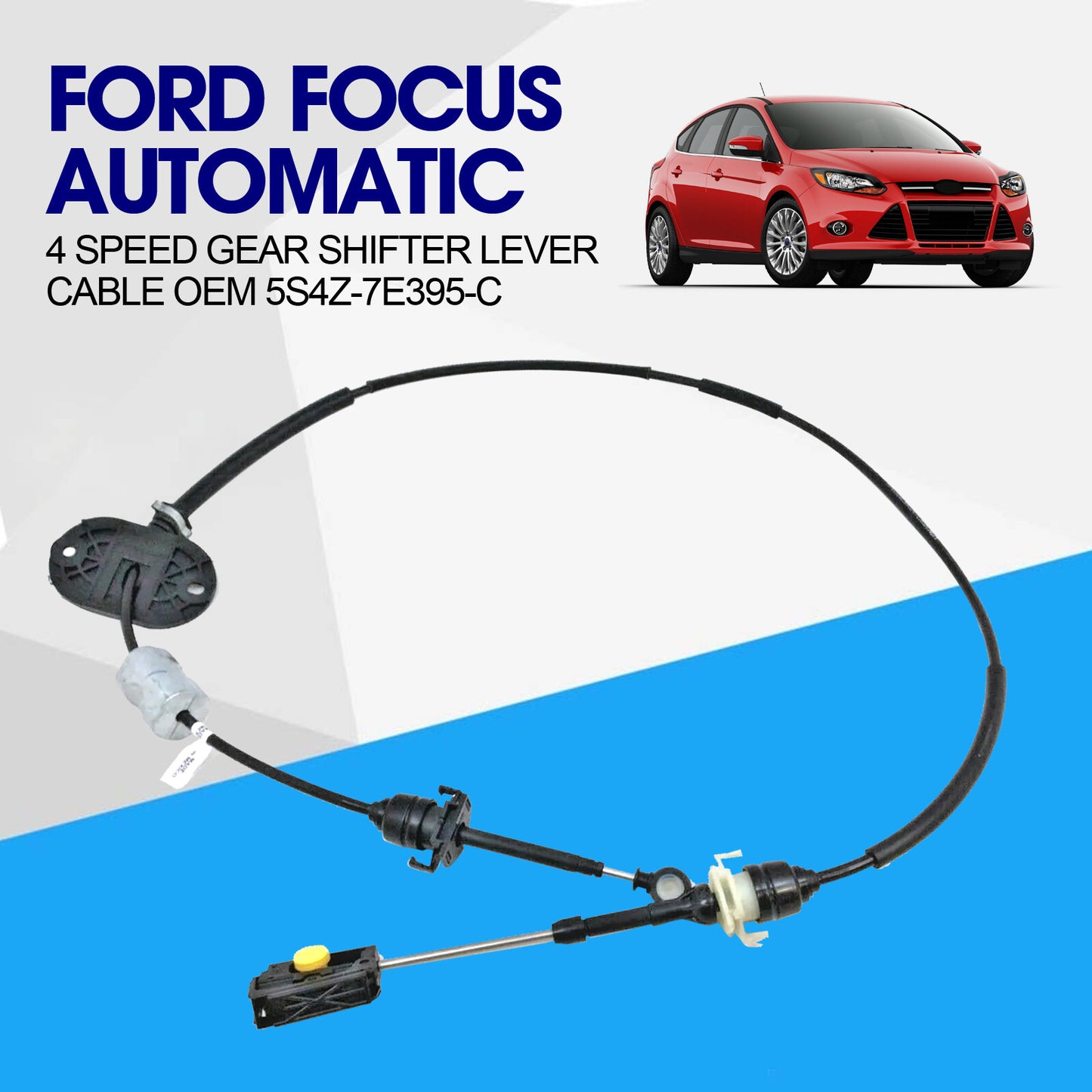 fit 2005-2007 for Ford Focus 4 Speed Gear Automatic Transmission Shifter Lever Cable