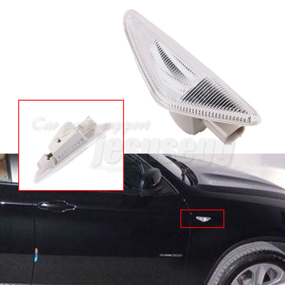 Right Fender Marker Turn Signal Indicator Lamp for BMW X3 X5 X6 E70 E71 E72 F25