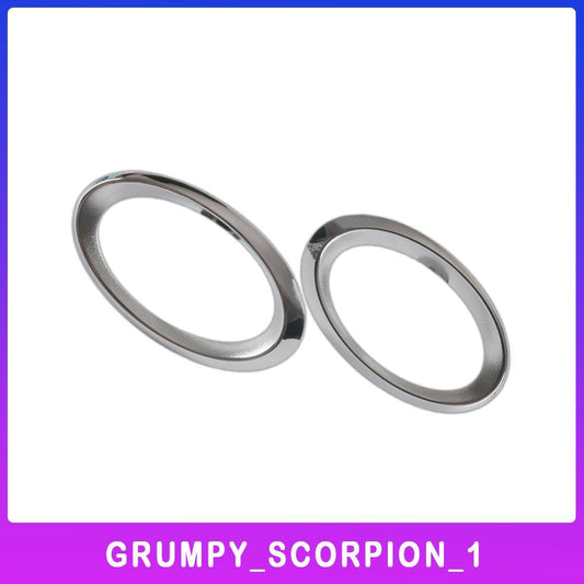 Fits 2007-2009 for Mercedes W211 E320 E350 E550 Pair Chrome Fog Light Trim Bezel
