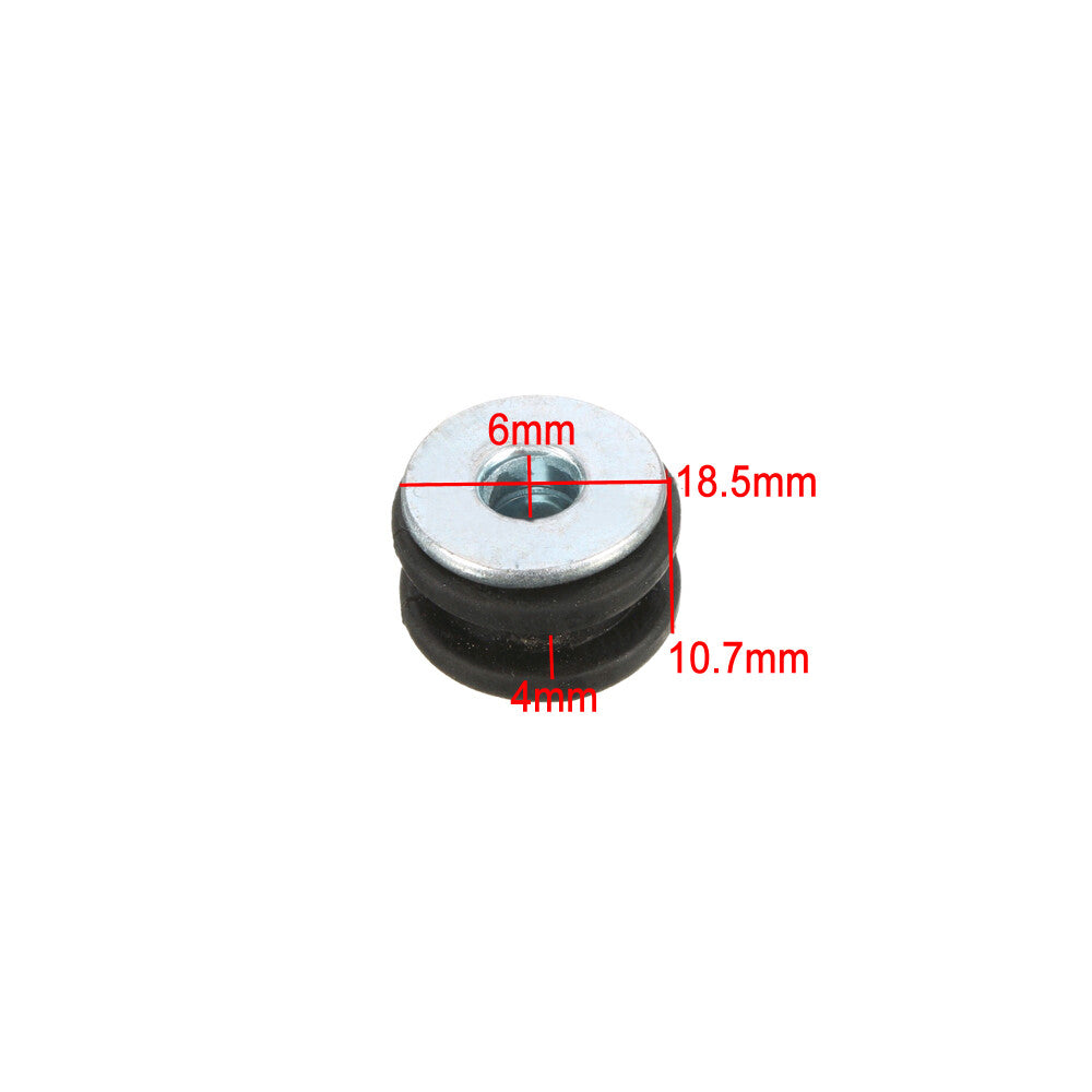 10Motorcycle Rubber Grommets Bolt Kits for Yamaha for Honda for Suzuki for Kawasaki Fairing