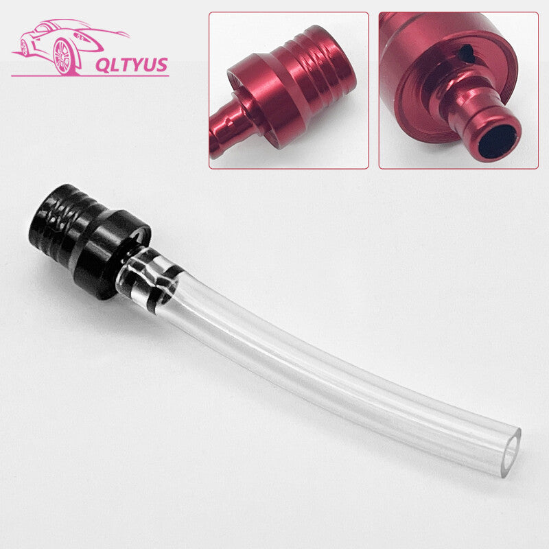 Fuel Gas Tank Cap Air Vent Breather Valve Hose Tube for Dirt Bike ATV Motorcycle