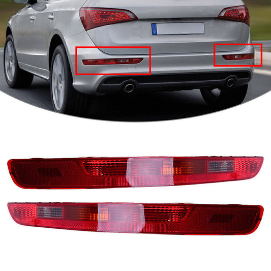 Rear Bumper Lower Tail Light Brake Stop Lamp Left+Right Fit for Audi Q5 2009-2017 10
