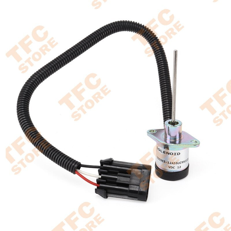 1503ES-12A5SUC9SCC28 Shutoff Solenoid Valve For Kubota V2203-DI SA-5019-12 (12V)