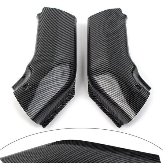 Carbon Fiber Front Side Dash for RAM Air Duct Cover Fairing Fit ZX6R 2000-2002