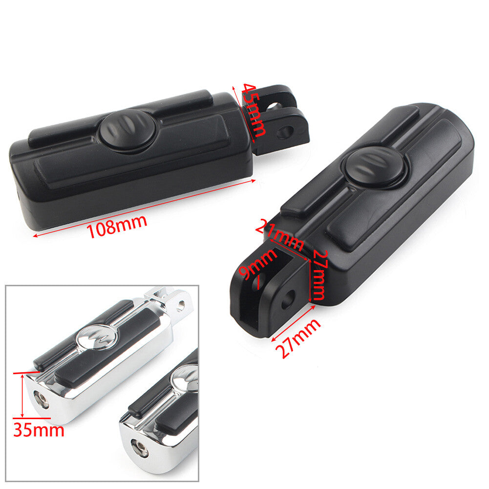 Motorcycle Foot Pegs Footrests Footpegs FIT for Honda CBR 600 F5 2000-2008 Front