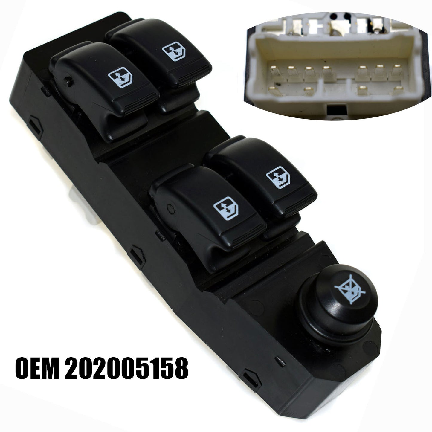 For 09-11 for Chevrolet Aveo for Pontiac G3 202005158 Power Window Master Control Switch