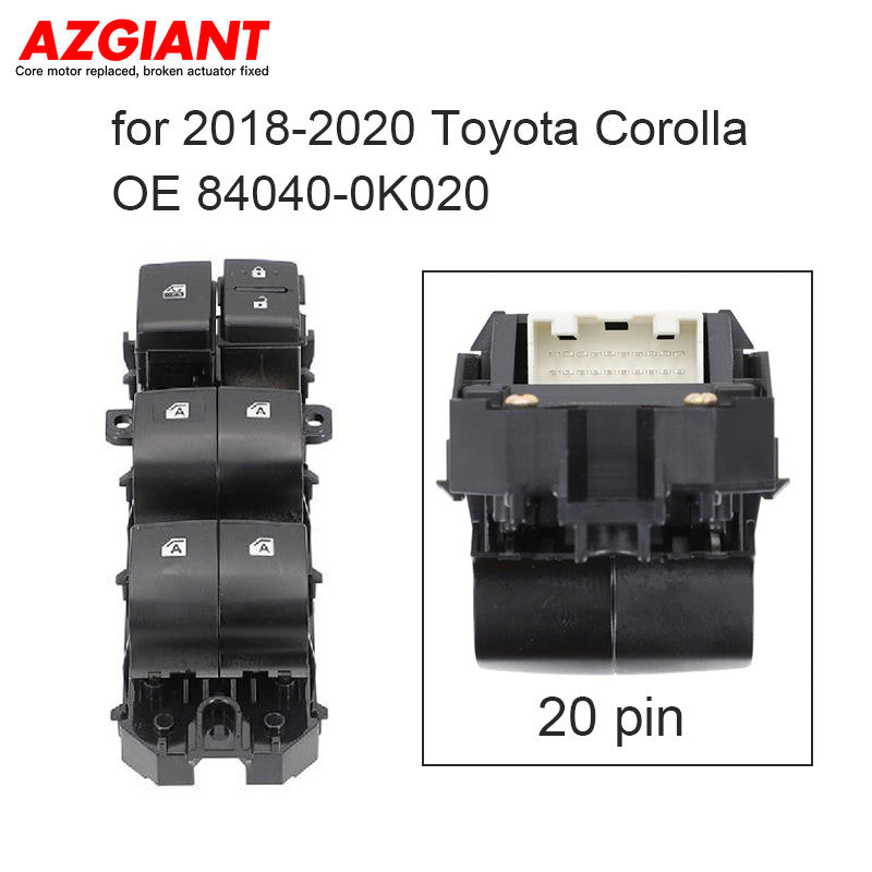 Front Driver Window Switch for Toyota Hilux Fortuner for Toyota for Corolla 84040-0K020