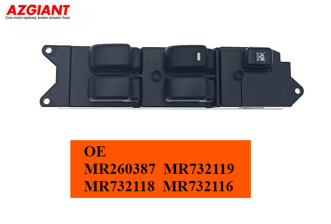 Front Left Driver Side Power Window Switch for 1996 - 2003 for Mitsubishi Galant