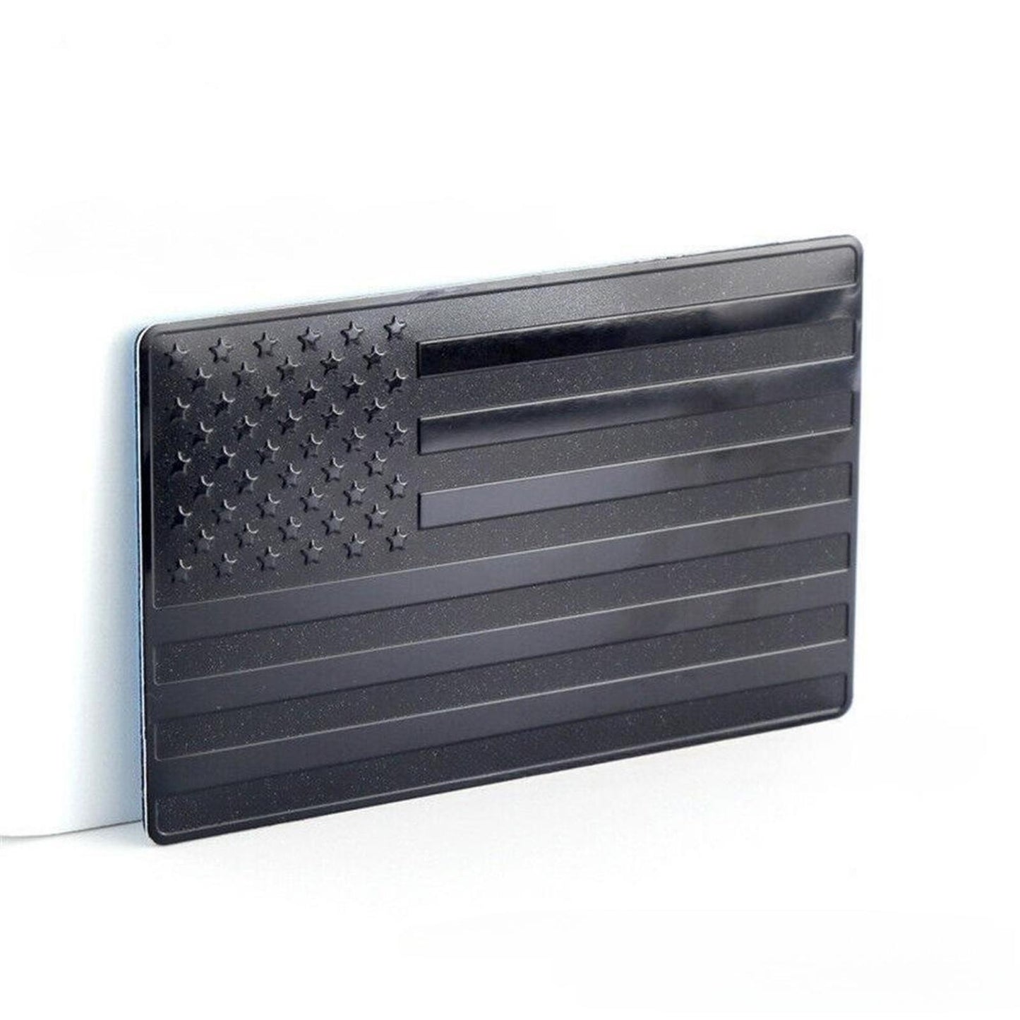 2Alloy Black Flag Sticker Car Emblem Badge Motorcycle Stickers Accessories